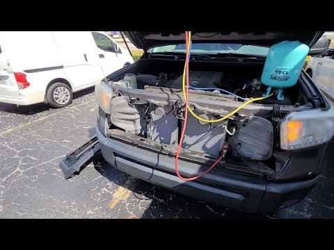 2015 Toyota Tundra A/C Condenser Replacement