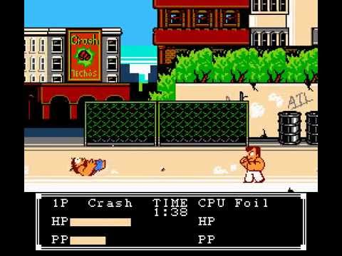 Crash'n the Boys Ice Challenge NES