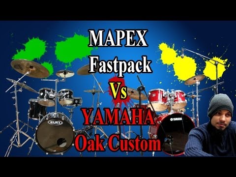Mapex Fastpack vs Yamaha Oak Custom en primera persona