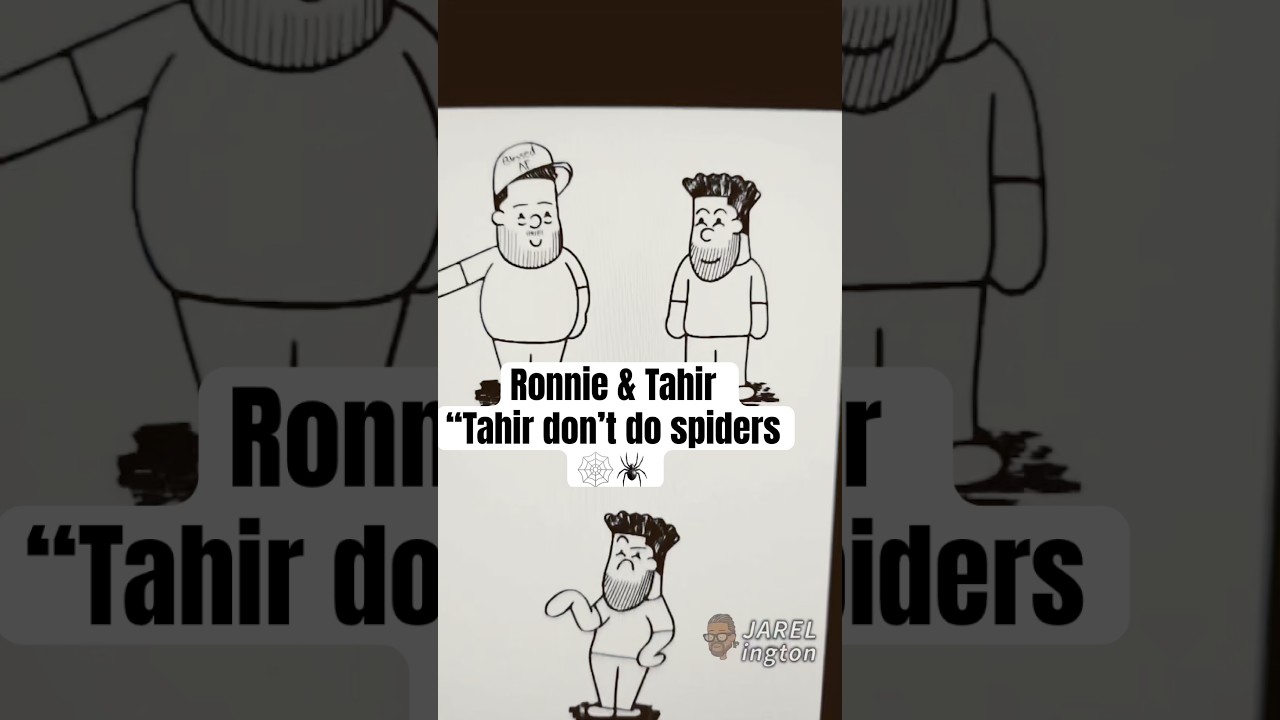 Ronnie & @tah@tahirmooreene from #wordingishard animated @jar@jarelington