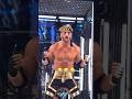Logan Paul makes good use out of his time chillin’ in the pod 😂 #WWEChamber