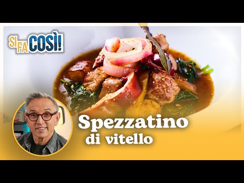 Spezzatino di vitello - Si fa così | Chef BRUNO BARBIERI