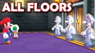 Mario Party Island Tour: Bowser&#39;s Tower ALL BOSSES + ALL FLOORS!