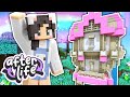 💜Building My Starter Survival House! Minecraft Afterlife SMP Ep.1
