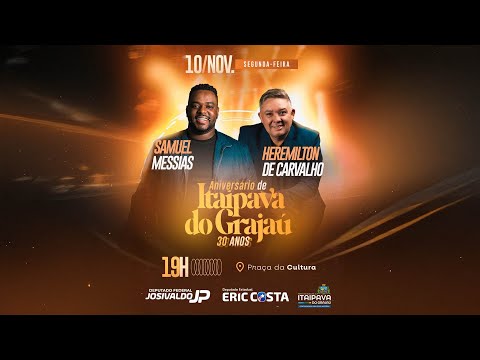 ITAIPAVA DO GRAJAÚ 30 ANOS — AO VIVO - 10/11/2025