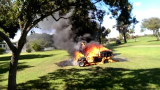 Golf Cart Explosion