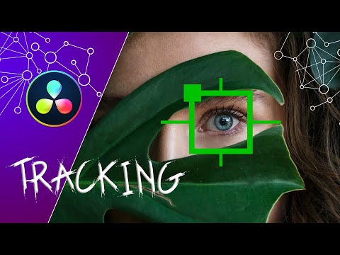 Tracking in Davinci Resolve Fusion 🔴Tutorial in Deutsch🔴 Tracker + Planartracker
