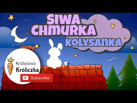 SIWA CHMURKA ☁️🌙- KOŁYSANKA DLA DZIECI