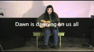 Dawn Is Dawning - FRANK ALLISON - words, music, ukulele and vocal