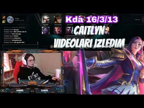 Caitlyn Vs Samira-Pyke sup     (Kda:16/3/13)