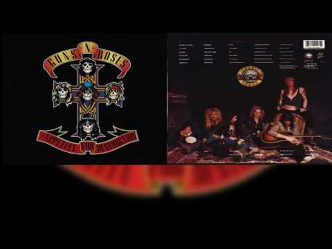 Guns N' Roses - Welcome to the jungle (Guitar Backing track) (Original vocal)