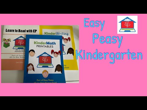 Easy Peasy Kindergarten| Homeschool Curriculum| Walkthrough
