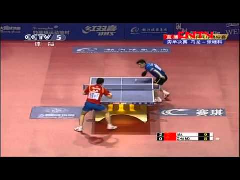 Asian Championships 2012 - Men's Singles Final - Ma Long Vs Zhang Jike