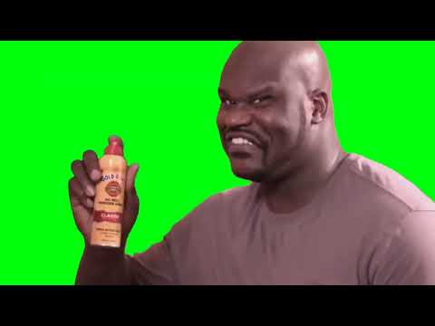 Gold Bond Shaquille O'Neil Liqui-Shaq Green Screen