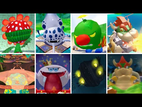 Super Mario Sunshine HD - All Bosses