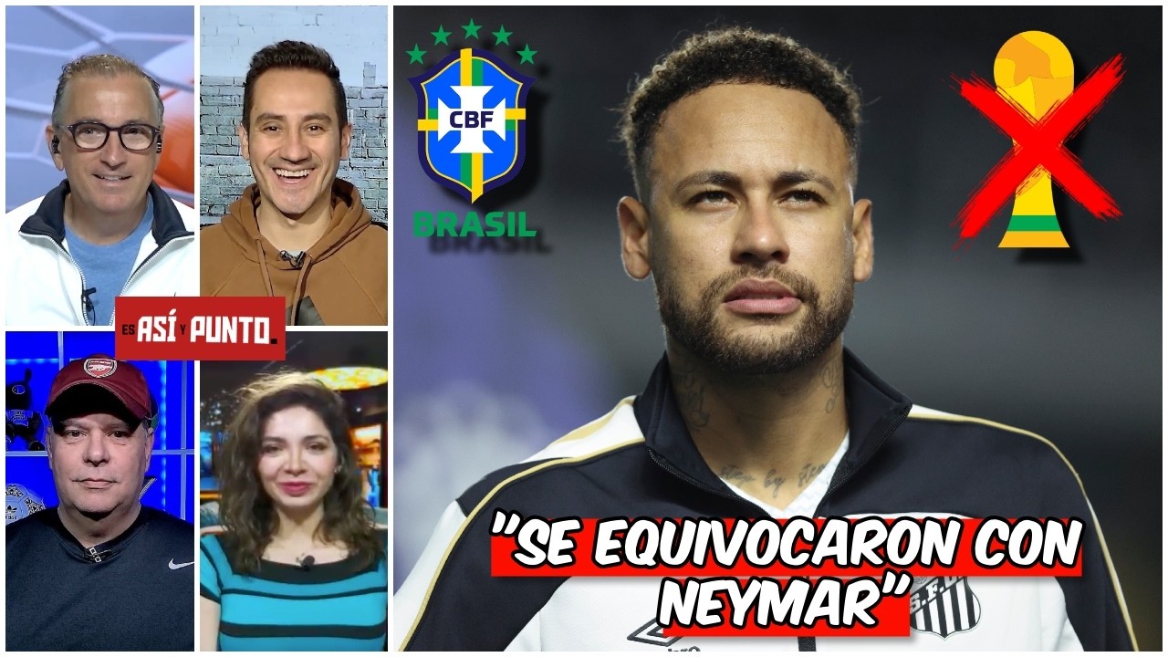 NEYMAR NO le viene BIEN al BRASIL de CARLO ANCELOTTI de cara al MUNDIAL 2026 | Es Así y Punto