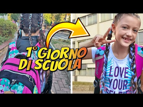PRIMO GIORNO DI SCUOLA DI SOFI (5 elementare) *Back to School* VLOG!  Ricomincia la scuola