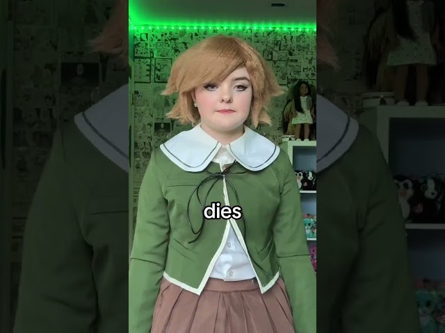 Vídeo relacionado con JOJO STYLE Cosplay Trajes Anime Danganronpa Adulto Disfraz De Halloween Disfraz De Cosplay Personaje De Anime Chihiro Fujisaki Incluyendo Ropa + Camisa + Falda + Accesorios,Verde,L