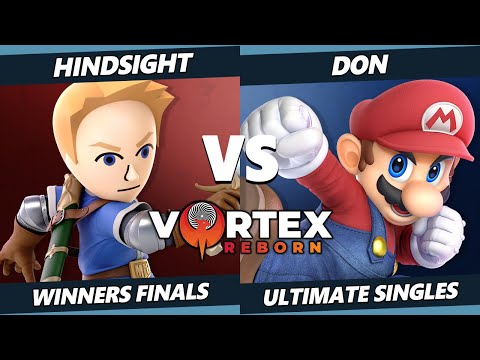 Vortex Legends 15 Winners Finals - Hindsight (Mii Swordfighter) Vs. Don (Mario) SSBU Ultimate