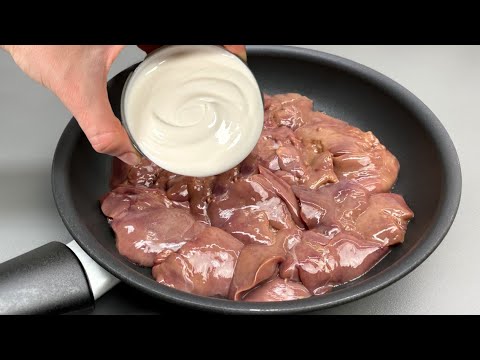 Attention!💥Very tasty! Hearty dinner with chicken liver! You will be amazed!
