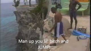 preview picture of video 'Cliff Jumping in Negril Jamaica'