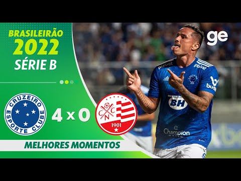 CRUZEIRO 4 X 0 NÁUTICO | MELHORES MOMENTOS | 26ª RODADA BRASILEIRÃO SÉRIE B 2022 | ge.globo