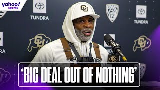 DEION SANDERS on Colorado's TRANSFER PORTAL exodus: 'Big deal out of NOTHING' | FULL PRESSER
