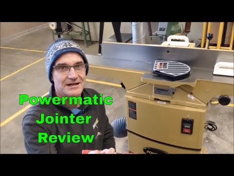 Powermatic 6 inch Woodworking Jointer Model 54HH, Review, Unboxing, First Use