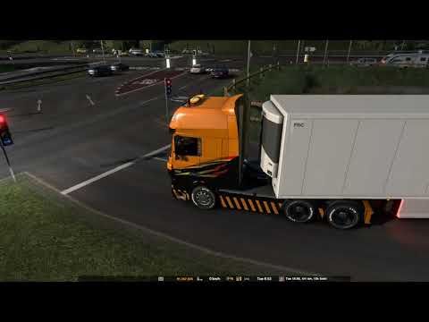 ETS2: Promods 2.50: Exeter.UK to Brest.FR
