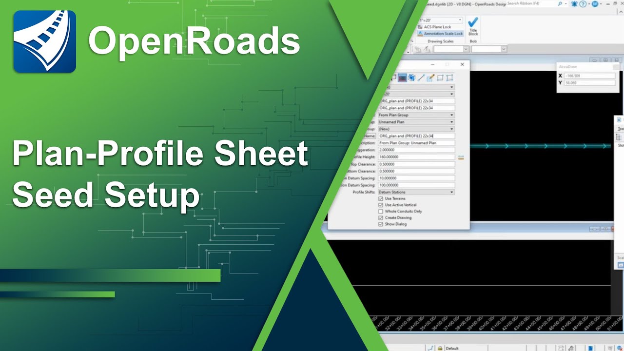 05 Plan Profile Sheet Seed Setup
