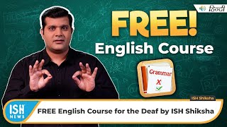 FREE English Course for the Deaf by ISH Shiksha