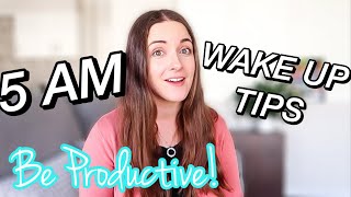 HOW TO WAKE UP EARLY AT 5AM | SIMPLE TIPS FOR WAKING UP EARLIER | 5AM PRODUCTIVE MOM HACK