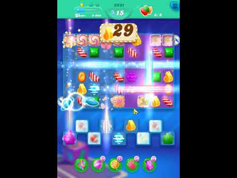 Candy Crush Soda Saga level 3831 Get 3 Stars, 25 Moves Complete