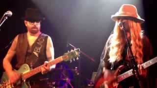 Orianthi performing Sex E Bizarre with Dave Stewart and Friends at the Troubadour 9/12/13