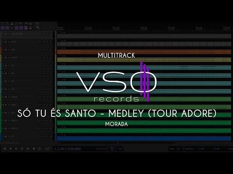 MULTITRACK - Só Tu És Santo + Medley (Tour Adore) - Morada