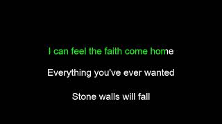 We The Kings Stone Walls Karaoke