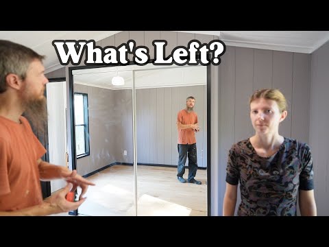 Beautiful Bedroom Finished - Mobile Home Renovation