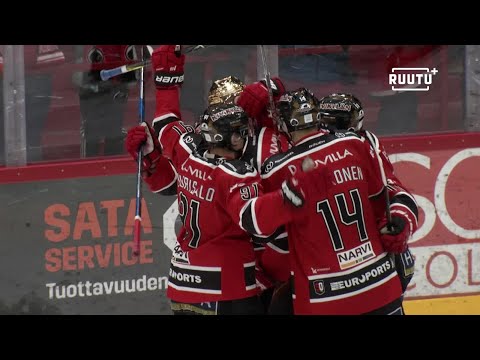 Ässien hyökkääjä iski pelin tasoihin komealla soololla – maali hyväksyttiin todella täpärästi