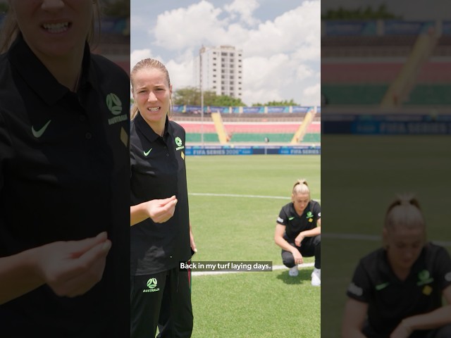 Call us with all your turf-laying questions! 🌱☎️#Matildas