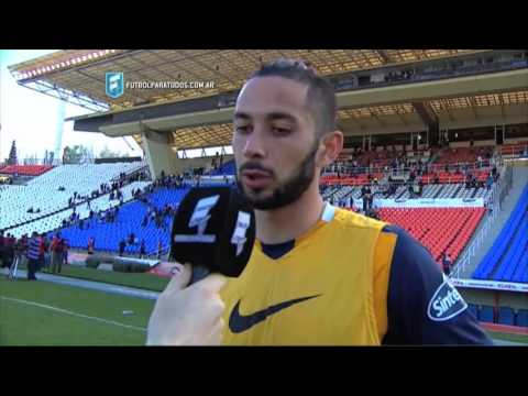 Larrondo: "El equipo demostró". Godoy Cruz 1 - Rosario Central 3. Fecha 25. Primera División 2015.