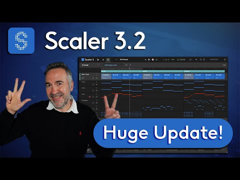Scaler 3.2 – Übersicht der neuen Funktionen | Szenen, Divisi, Benutzerspuraufnahme, externes MIDI...
