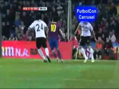 Liga BBVA 2009 2010   J26   FC Barcelona 3 Valencia CF 0