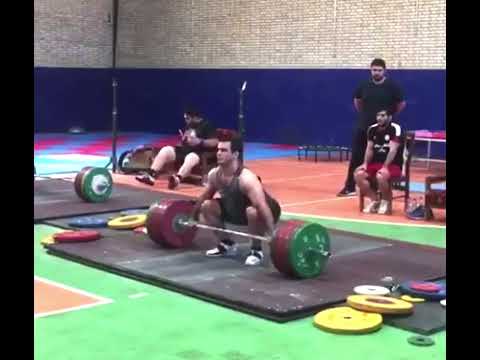 Sohrab Moradi (96) 190 kg snatch
