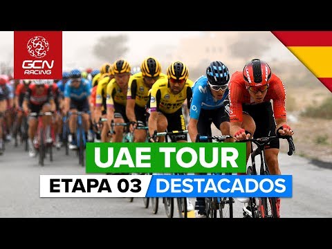 Tour UAE 3ª Etapa RESUMEN | Ciclovía Al Qudra › Jebel Hafeet
