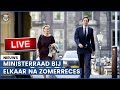 KIJK LIVE: Ministerraad bij elkaar na veelbesproken reces