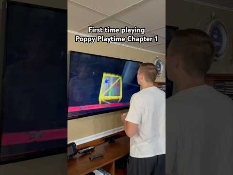 First time playing Poppy Playtime Chapter 1! 😳