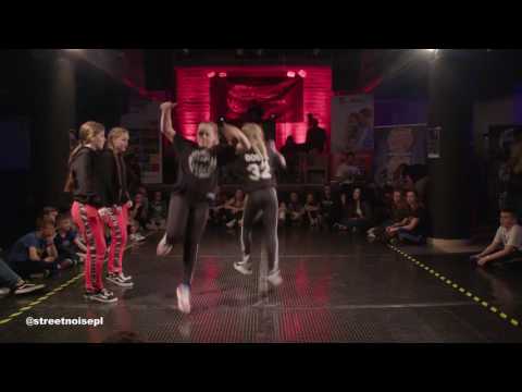 Street Noise 2017 /  Bitwa o 3 Miejsce Hip Hop Junior 2vs2 / Ala & Maja vs Mixa & Gosia