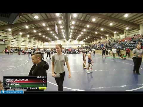 67 Lbs 1st Place Match - Eli Sandoval, Gold Rush Wrestling Vs Jarron Beltran Jr, Sunnyside WC E140