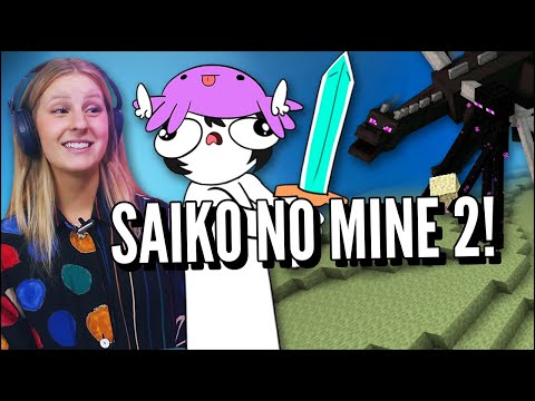 UM IDIOTA FINALIZANDO MINECRAFT PELA PRIMEIRA VEZ PT 2 - SAIKO (JOVENS REAGEM)