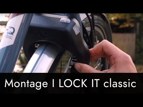 I LOCK IT - Wie montiere ich I LOCK IT classic an meinem Fahrrad